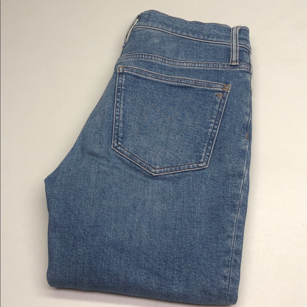 MADEWELL MID-RISE SKINNY KICK OUT JEANS 28x28 ⭐️